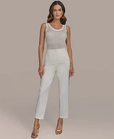 Donna Karan New York Women's Ribbed Sweater Shell