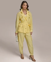 Donna Karan New York Women's Belted Utility Jacket