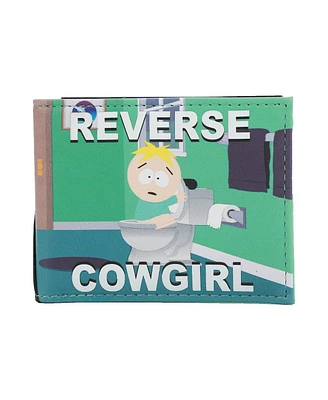 South Park Men's Butters Reverse Cowgirl Bifold Wallet