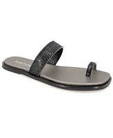 Kenneth Cole Reaction Women's Wilfred Toe Loop Flat Sandals