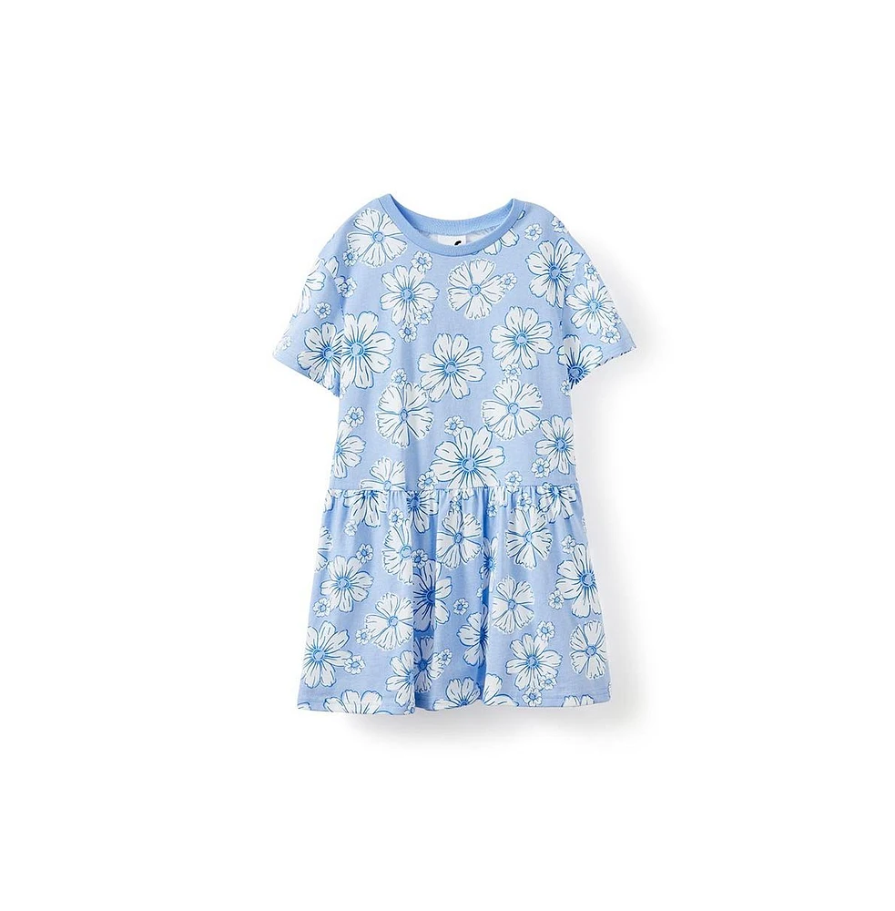 Cotton On Little Girls Willow Short Sleeve Dress