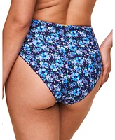 Adore Me Women's Pilar Swimwear High Waist Bikini Bottom