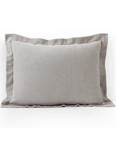 Lands' End Luxe Flannel Yarn Dyed Pillow Sham