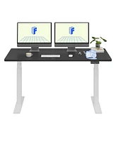 Flexispot E7-commercial W Electric Adjustable Standing Desk, Rectangular Chipboard Top
