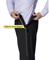 Joe & Bella Men's CareZips Adaptive Three-Zipper Pants.