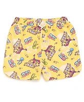 SpongeBob SquarePants Toddler Girls T-Shirt and French Terry Shorts Outfit Set