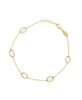 The Lovery Mother of Pearl Icon Bracelet 14K Gold