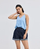 Reistor Women's Endless Sunday Top Tencel Denim