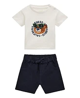 Guess Baby Boys 2-Piece T-Shirt and Shorts Set