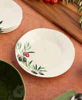 Certified International Olivia Salad Plates, Set of 4, Service for 4
