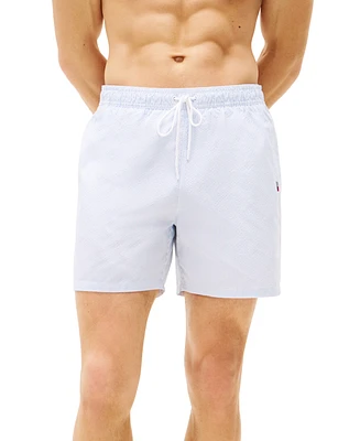 Tommy Hilfiger Men's Striped 5" Swim Trunks