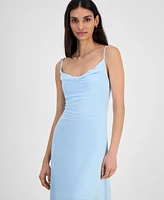 Bar Iii Women's Mesh Midi Slip Dress, Exclusively at Macy's