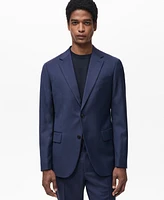 Mango Men's Slim-Fit Wool Blazer