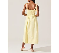 Astr the Label Women's Helia Cotton Midi Dress