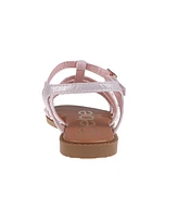 Bebe Little Girls Sparkly and Stylish Fashion Sandals