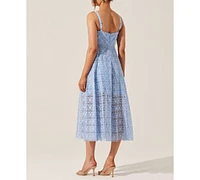 Astr the Label Women's Tenna Lace Bustier Dress