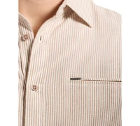 Men's Simbo Modern-Fit Stripe Button-Down Shirt