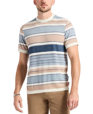 Men's Konnair Textured Jersey Stripe T-Shirt