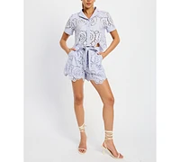 En Saison Women's Brynlee Boxy Shirt