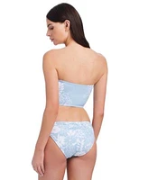 Sanctuary Womens In The Meadow Cropped Tankini Hipster Bikini Bottoms