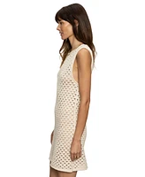Sanctuary Women's Cotton Summer Shell Open-Stitch Dress