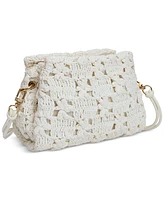 Sam Edelman Layla Floral Raffia Shoulder Bag