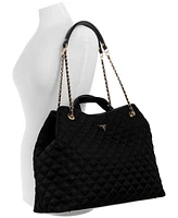 Guess Giully Large Two-in-One Quilted Tote Bag