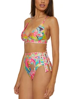 Trina Turk Women's Venus High-Waist Bikini Bottoms