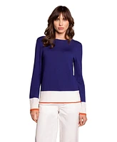 Celtic & Co. Women's Merino Fine Knit Boat Neck Sweater