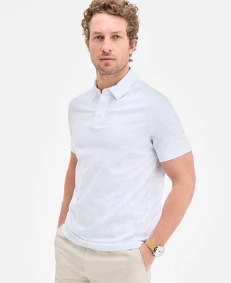 Club Room Men's Camden Regular-Fit Paisley Polo Shirt, Exclusively at Macy's
