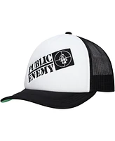Lids Men's Black Public Enemy Music Trucker Adjustable Hat