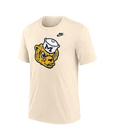 Nike Men's Cream Michigan Wolverines Vault Logo Tri-Blend T-Shirt