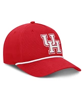Fanatics Men's Red Houston Cougars Foul Ball Rope Adjustable Hat