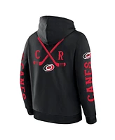 Fanatics Men's Black Carolina Hurricanes Big City Legacy Fleece Pullover Hoodie