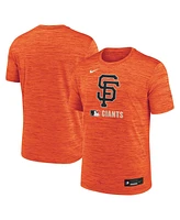 Nike Men's Orange San Francisco Giants Authentic Collection Velocity Performance Practice T-Shirt