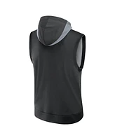 Nike Men's Black Chicago White Sox Authentic Collection Performance Sleeveless Pullover Hoodie