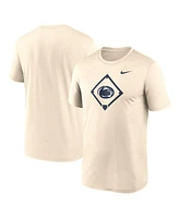 Nike Men's Cream Penn State Nittany Lions Legend Baseball Icon Performance T-Shirt