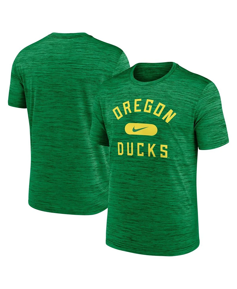 Nike Men's Green Oregon Ducks Velocity Mascot Performance T-Shirt
