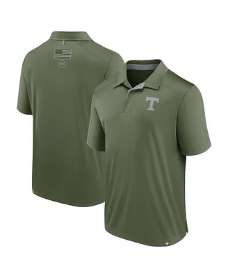 Fanatics Men's Olive Tennessee Volunteers Oht Defender Polo Shirt