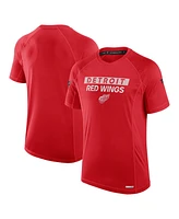 Fanatics Men's Red Detroit Red Wings Authentic Pro Rink Tech T-Shirt