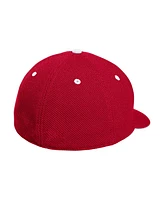 Adidas Men's Athletic Red Louisville Cardinals On-Field Fitted Baseball Hat