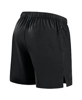 Fanatics Men's Black Atlanta Braves Front Office Woven Shorts