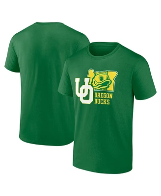 Fanatics Men's Green Oregon Ducks State Lock T-Shirt