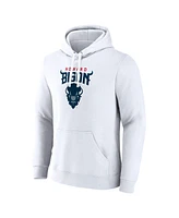Fanatics Men's White Howard Bison Primary Logo Pullover Hoodie