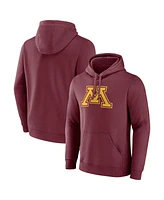 Fanatics Men's Maroon Minnesota Golden Gophers Fleece Pullover Hoodie