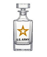 The Wine Savant Army Whiskey Decanter Gift Set