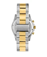 Maserati Men's Chronograph Two-Tone Metal Band Watch, 43mm