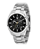 Maserati Men's Multifunction Stainless Steel Metal Band Watch
