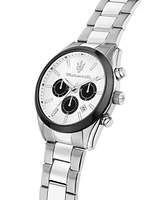 Maserati Men's Multifunction Stainless Steel Metal Band Watch