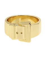 Steve Madden Belt Buckle Band Ring